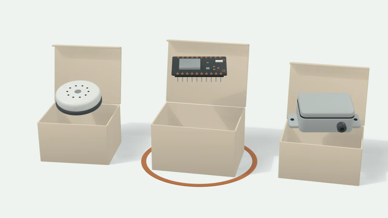 Engineering model: Commercial candidate products and evaluation module packaging